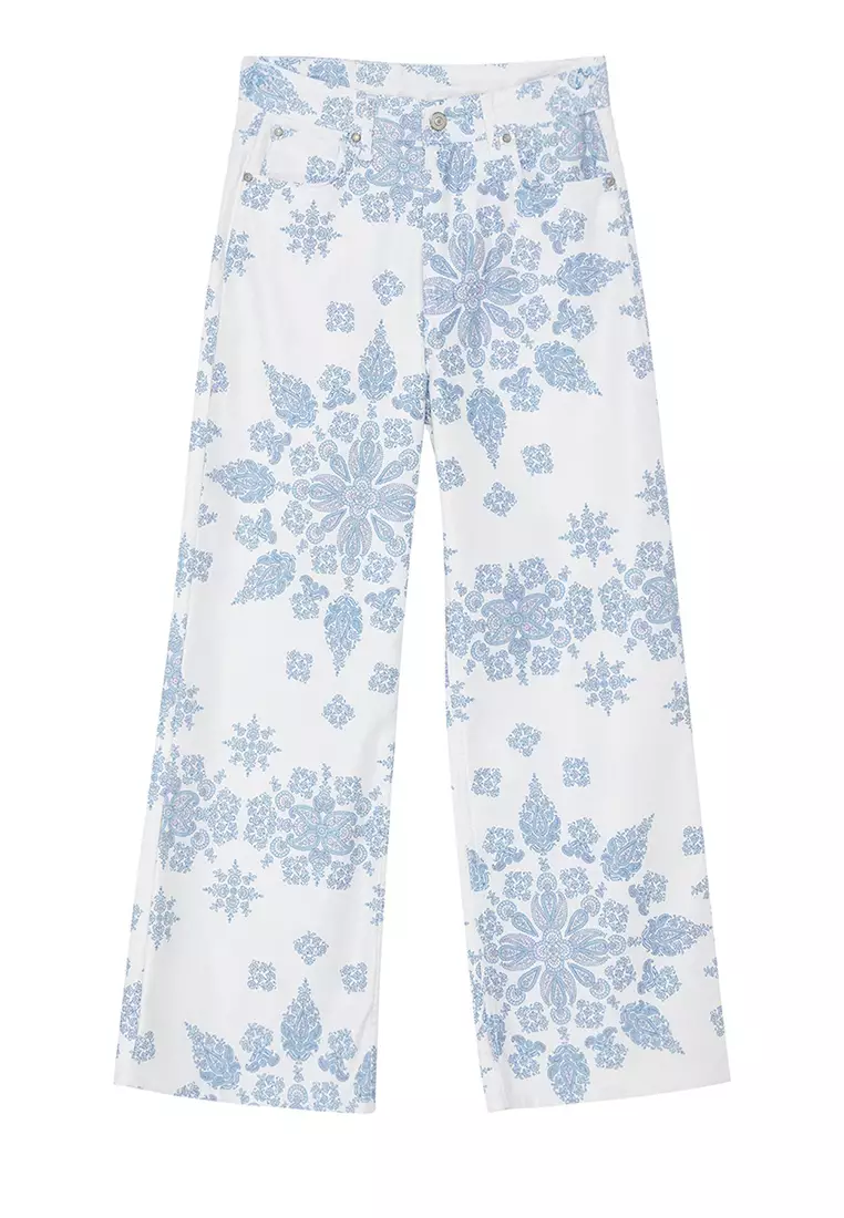 Printed Jeans