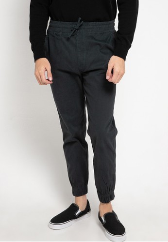 Jual Denim Addict Men Woven Jogger  Pants Original ZALORA  