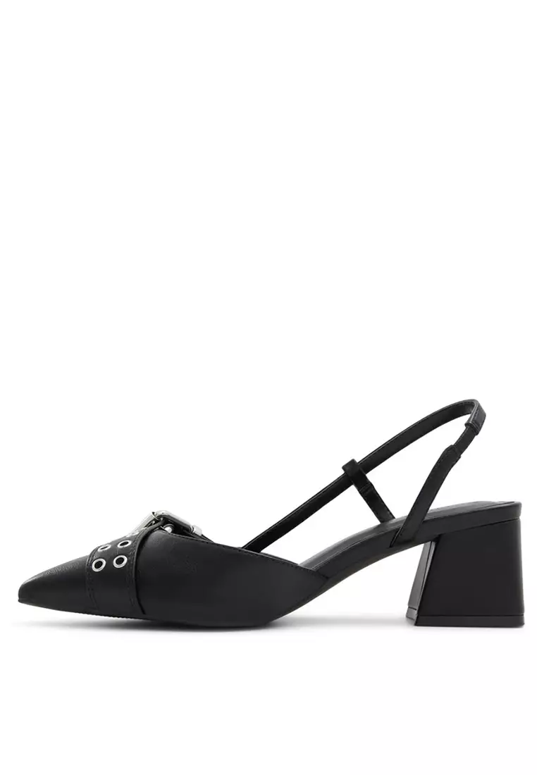 ★BLACKUP★ Renew Slingback RP_SB Sam Edelman Essa Leather Cap Toe Slingback Dress Pumps