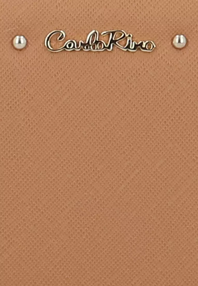 Gabbie Zip Around Wallet - Dark Beige