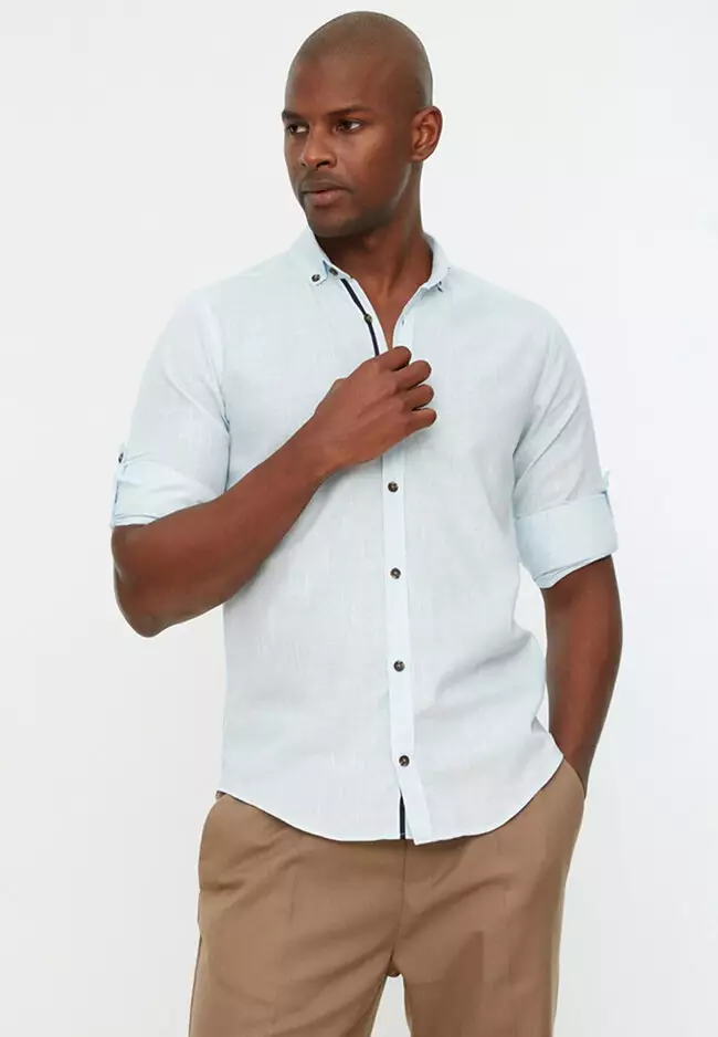 Slim Fit Long Sleeve Shirt