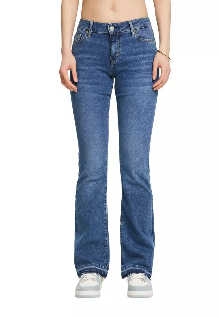 ESPRIT ESPRIT Mid-Rise Bootcut Jeans 2024 | Buy ESPRIT Online | ZALORA Hong  Kong