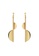 Grossé gold Grossé Miracle: gold plating, rhinstone pierced earrings GJ63514 1B477AC8BF06D8GS_1
