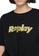 REPLAY black T-shirt with bow and glitter print CCACEAA095F194GS_4