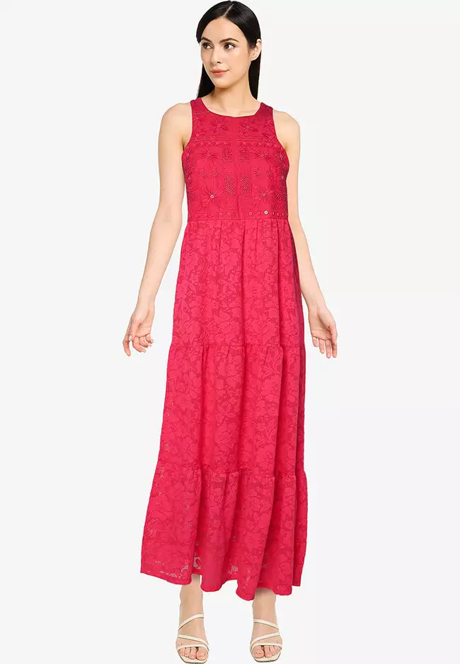Buy Desigual Lace Dress Online | ZALORA Malaysia
