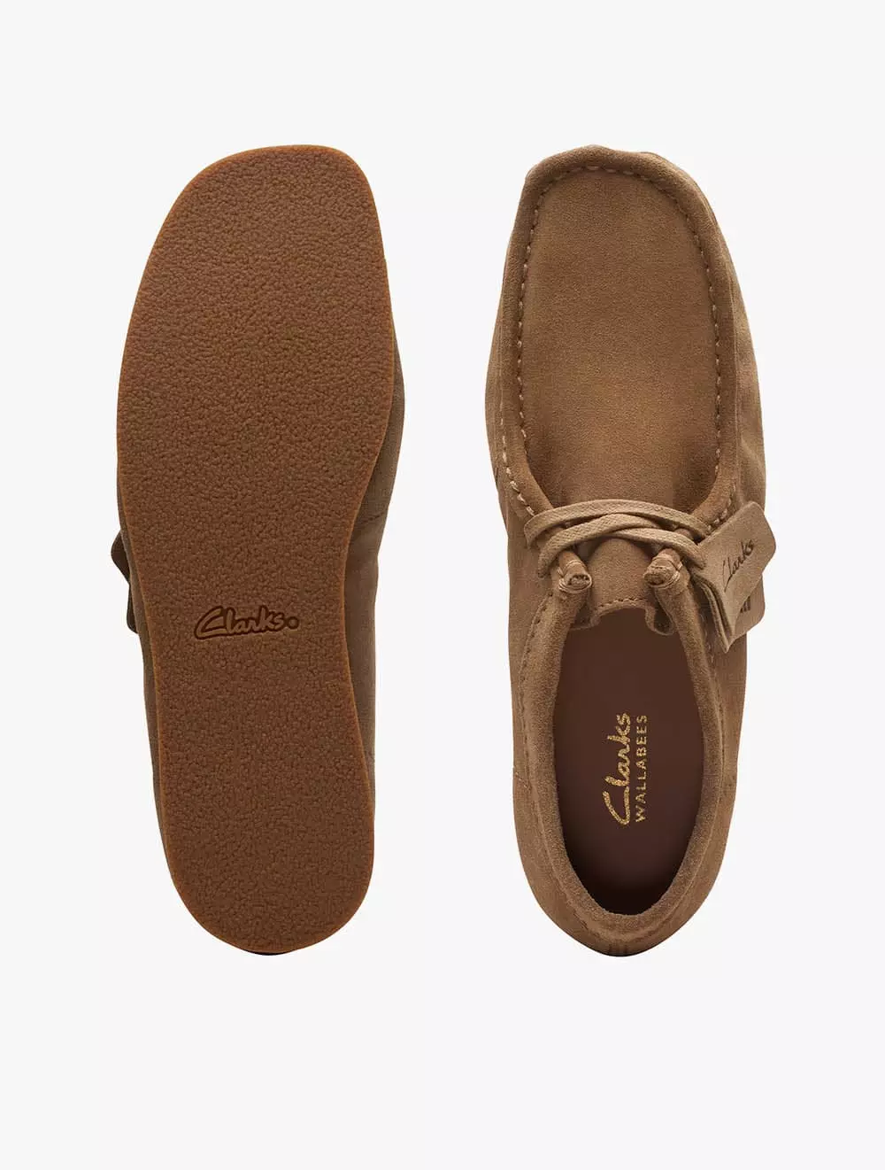 Clarks WallabeeEVO Dark Sand Suede