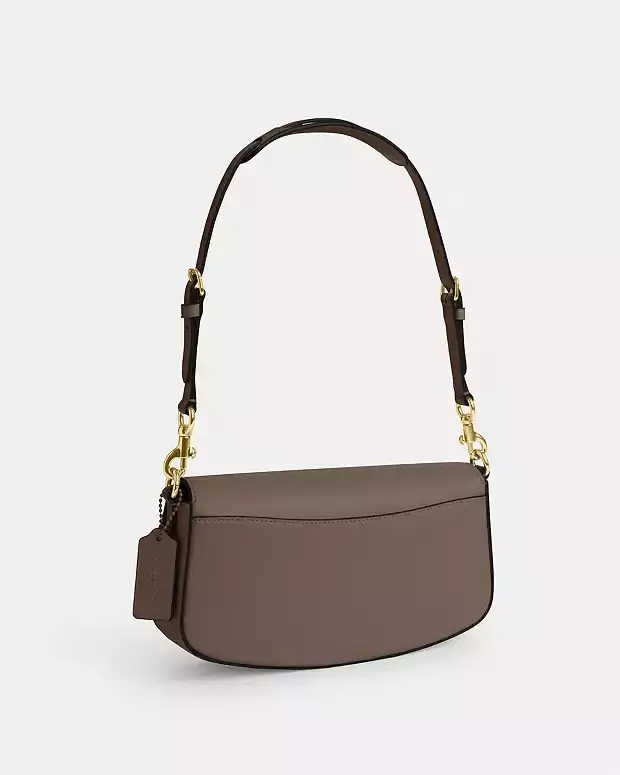 Andrea Shoulder Bag Gold/Dark Stone