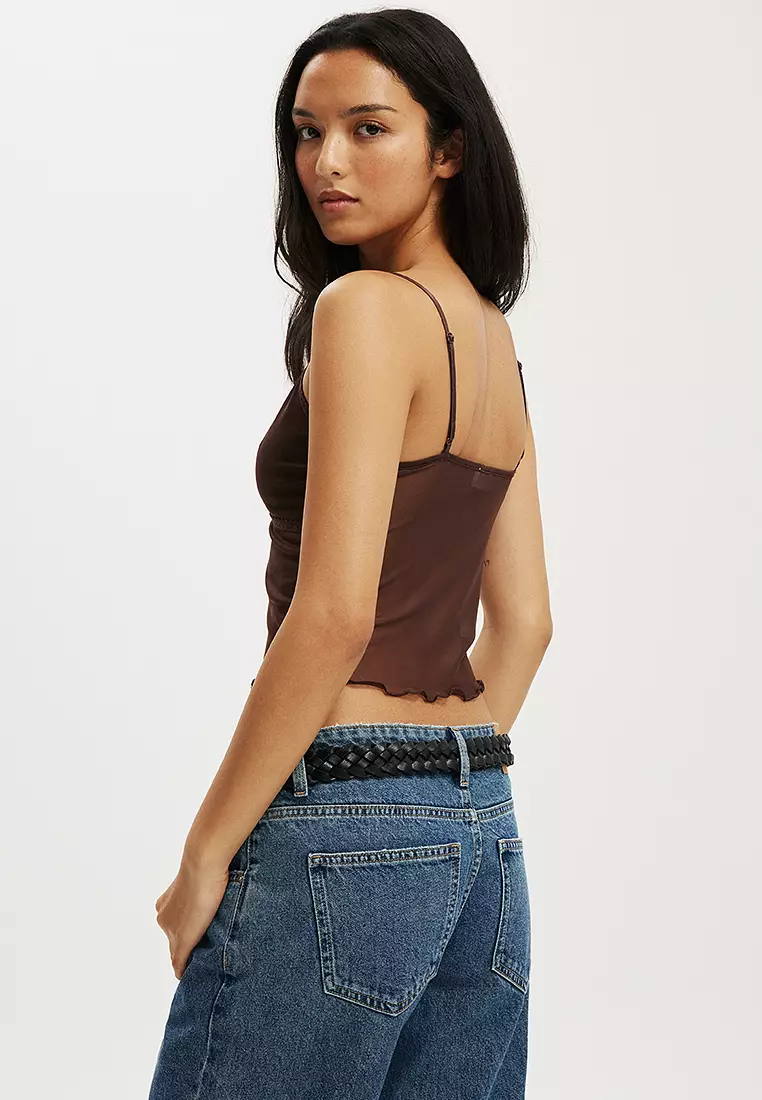 Ashley Mesh Cami Top
