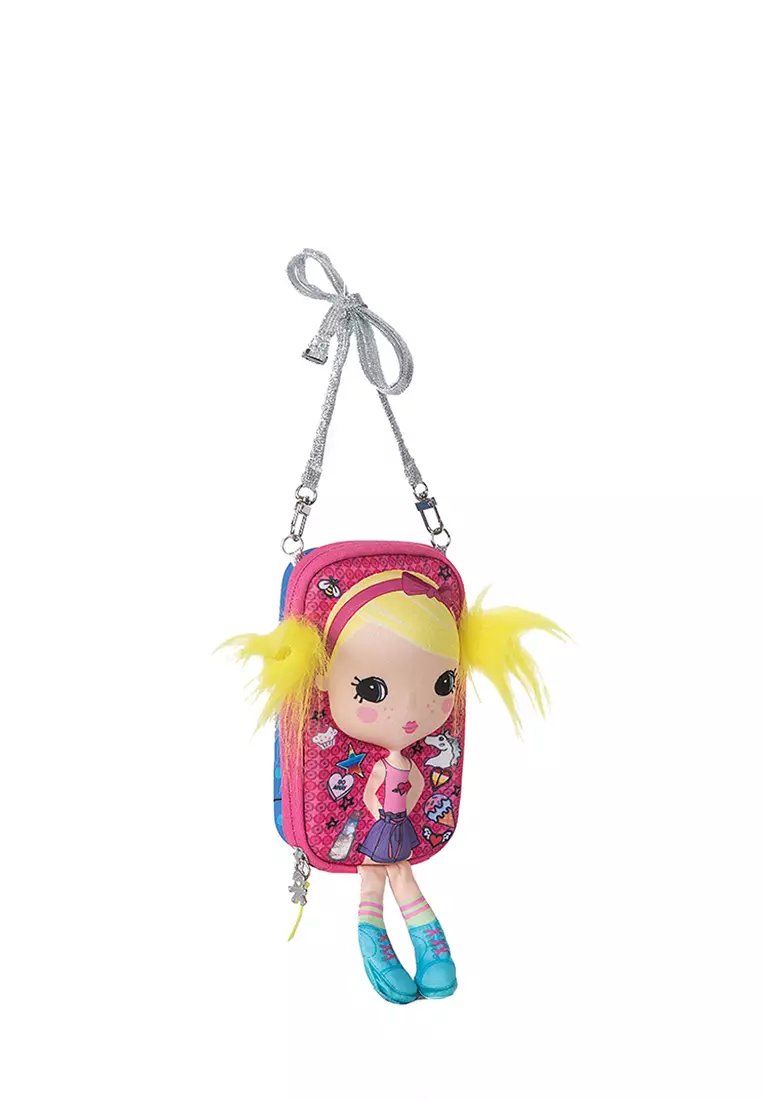 Tiny Treasure Sling Bag - Sticker Patch Girl