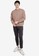 GLOBAL WORK beige Casual Knit Pullover 2D9E0AAC5585D6GS_4