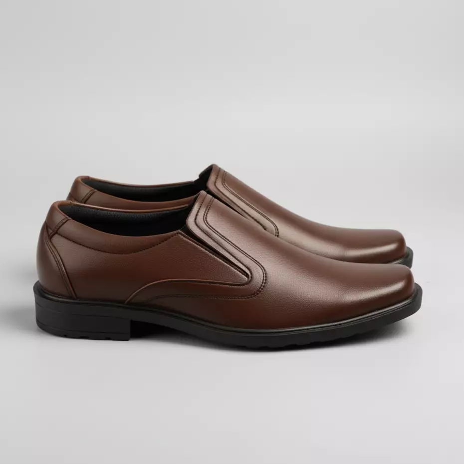 PAULMAY - Sepatu Formal Casual Pria Wina 72 Brown