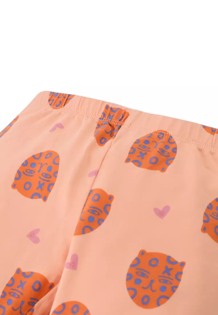 Girls Leopard Print Leggings