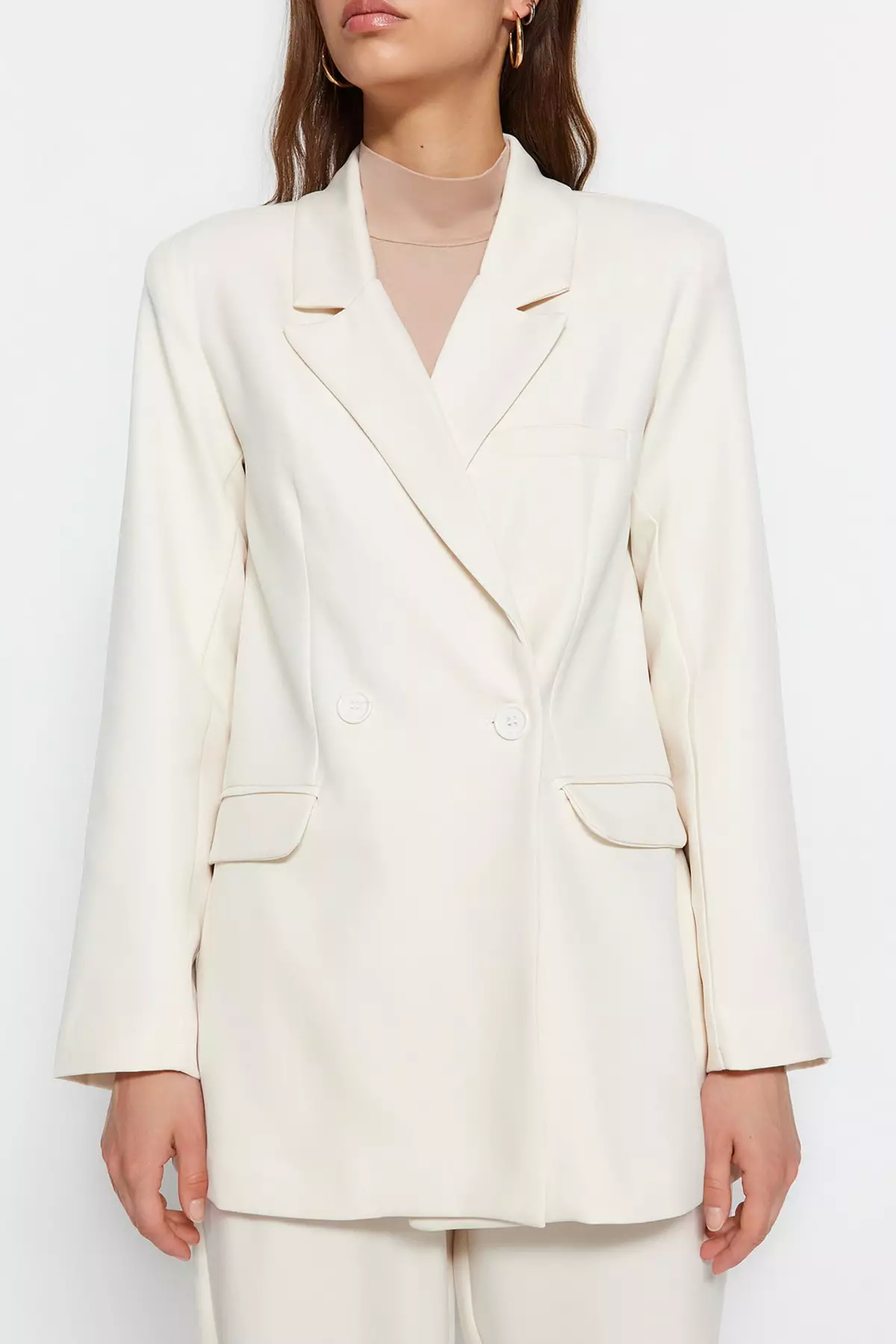 Blazer Jacket-Pants Woven Suit