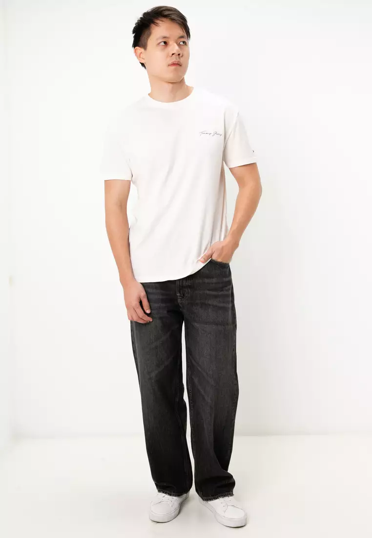 Sailing Print Back Graphic T-Shirt - Tommy Jeans