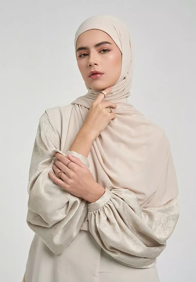 Kami Airlite Pashmina Instant Plain Buttercream