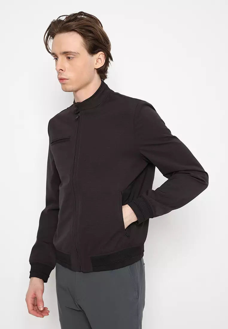 Jobb Alexando Jacket Pria Regular Fit Coklat