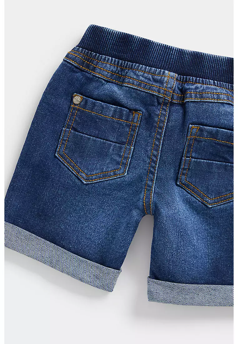 Mothercare Denim Rip-and-Repair Shorts