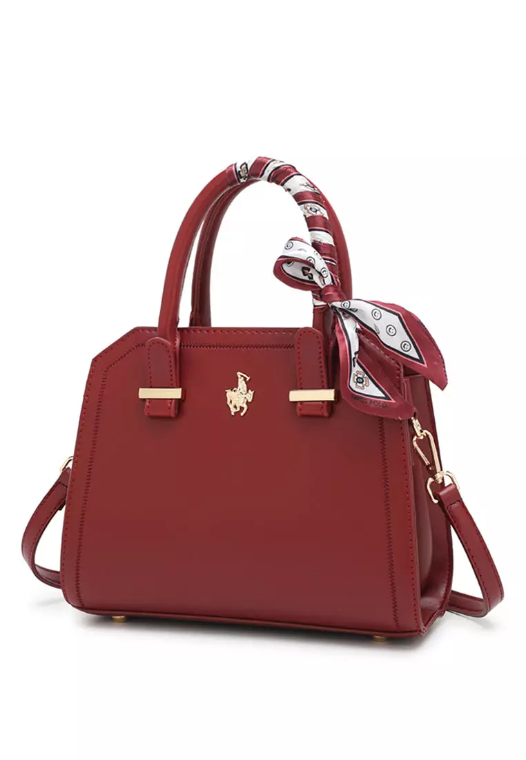 Women's Top Handle Bag / Sling Bag / Crossbody Bag (手拿袋 / 斜孭袋) - 紅色