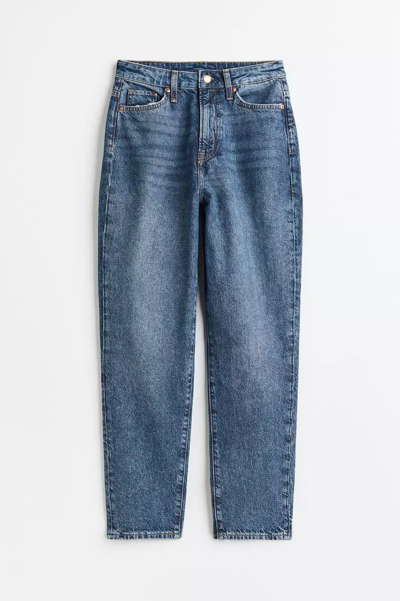 Buy H&M Mom Comfort Ultra High Ankle Jeans Online