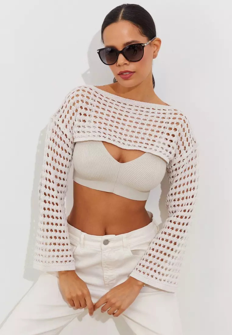 Openwork Bolero