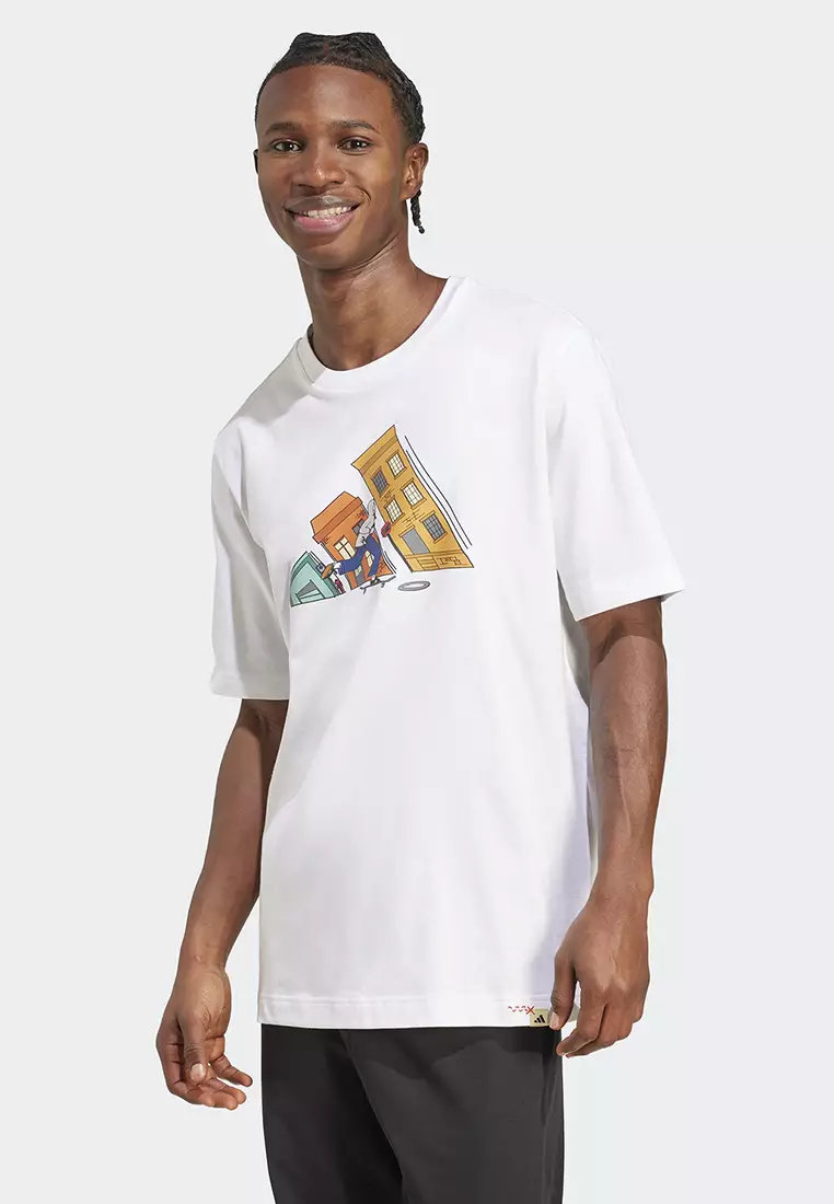 Doodle Hunt Skate Graphic T-Shirt