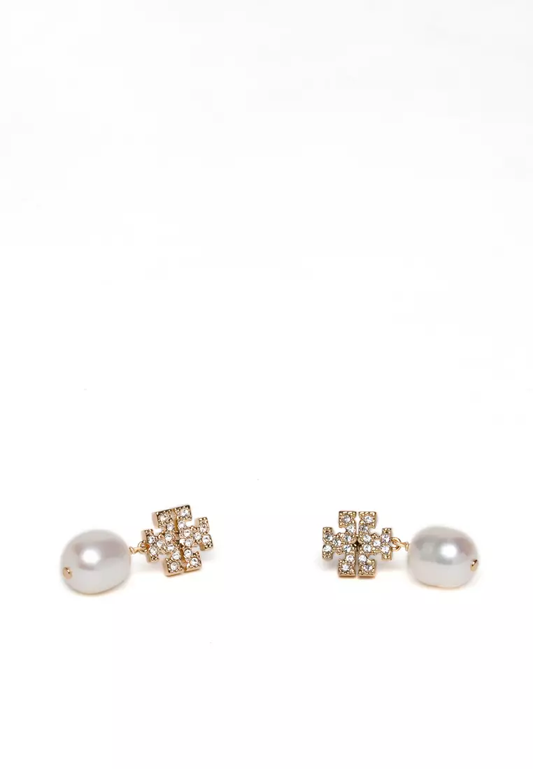 Buy Tory Burch Tory Burch Kira Pave Pearl Dangle Earrings 2023