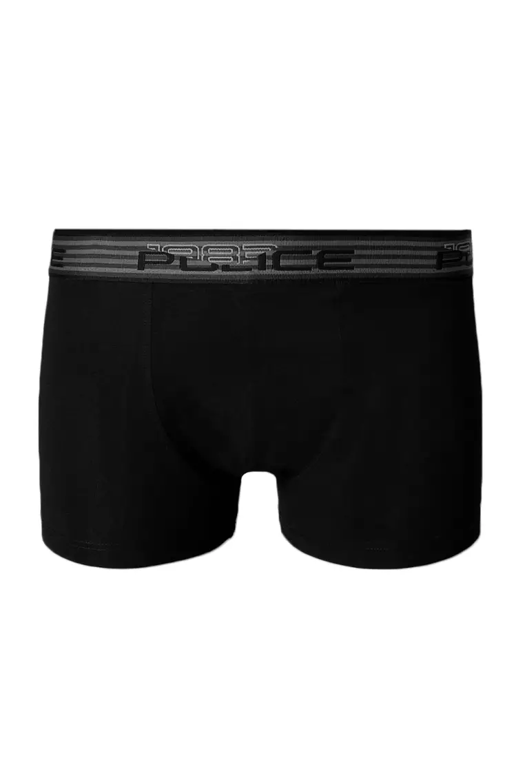 POLICE Celana Dalam Boxer Cotton Spandex Premium Pria Big Size
