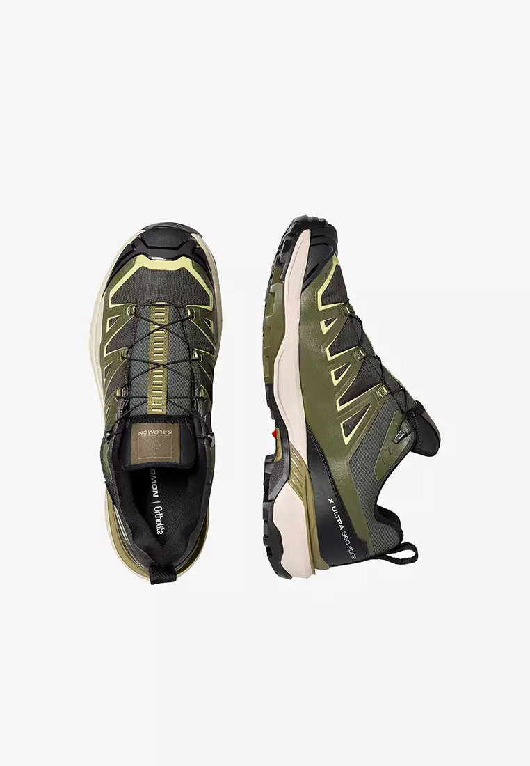 X Ultra 360 Edge Gore-tex Men Outdoor Shoes in Peat / Olive Night / Endive