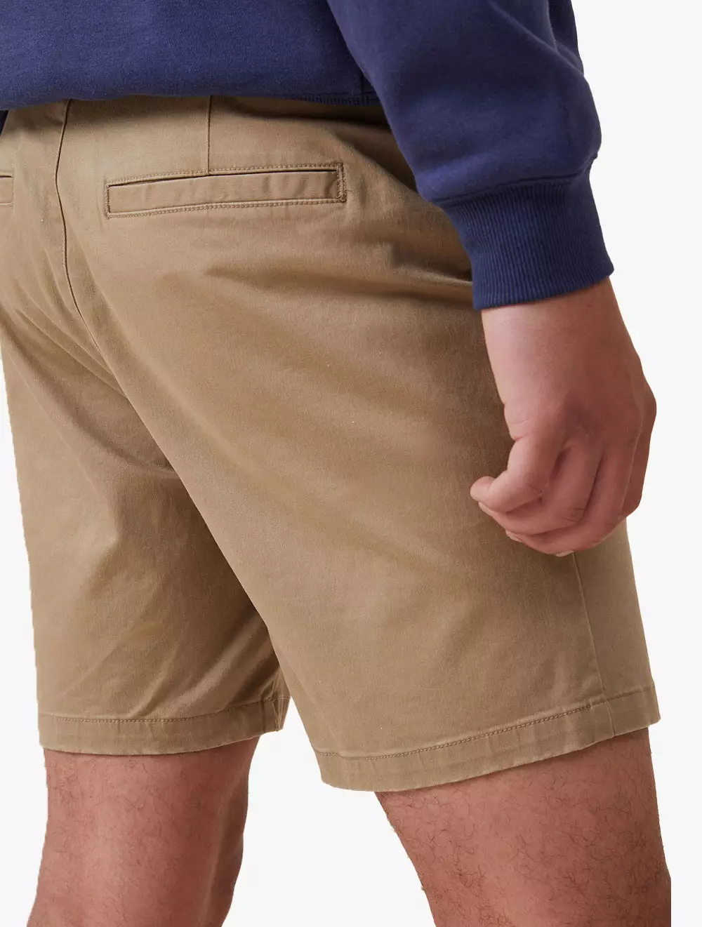 Cotton On - Pakaian Pria - Straight Chino Short - Light Camel