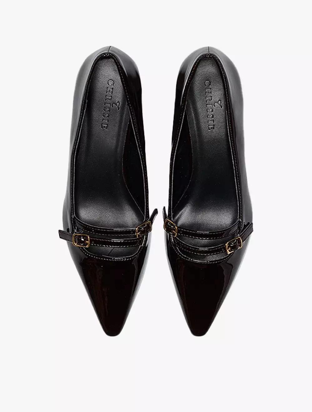 Payless Chrissie Womens Kenia Kitten Heels - Dark Brown_04