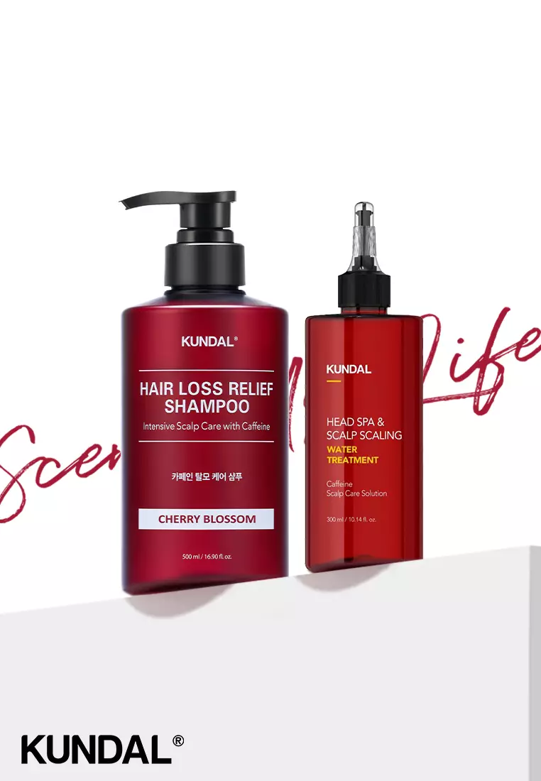 Buy KUNDAL [KUNDAL][Bundle of 2] Scalp Care Treatment SET Caffeine