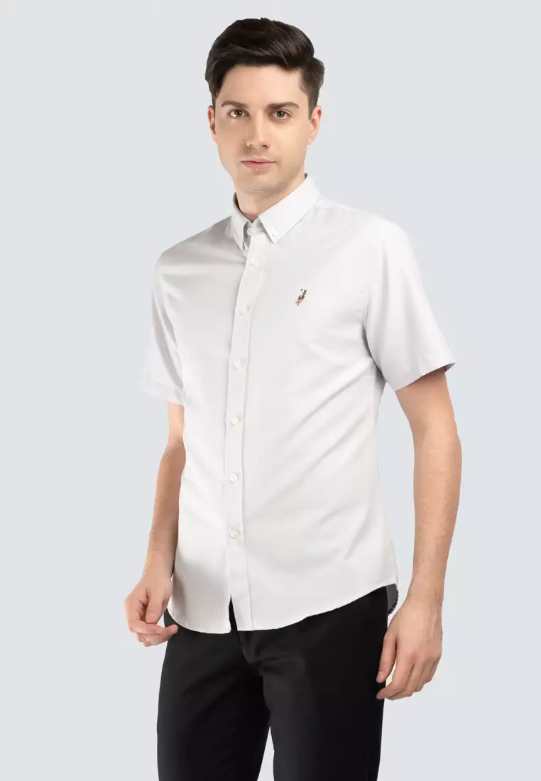 Polo Haus - Men’Cotton Plain Regular Fit Short Sleeve