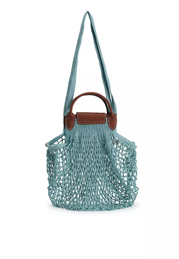 【関税&送料込】Longchamp Le Pliage Filet L Bag Eggplant Buy Longchamp Le Pliage Filet XS Mesh bag Eggplant in UAE