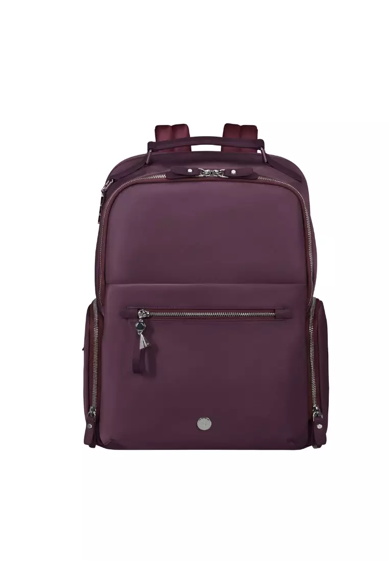 KARISSA EVO ROUND BACKPACK 15.6" - BURGUNDY