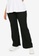 Trendyol black Plus Size Elastic Waist Pants E3DF1AA47E01D2GS_1