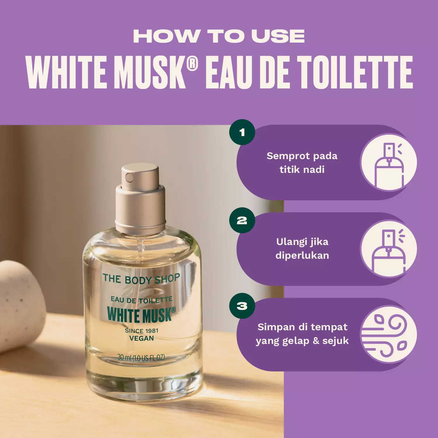 White Musk Edt 30Ml