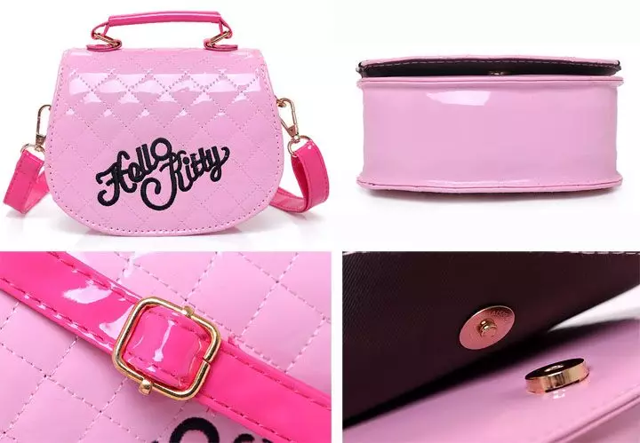 Tas Selempang Anak Hello Kitty Sling Bag - white