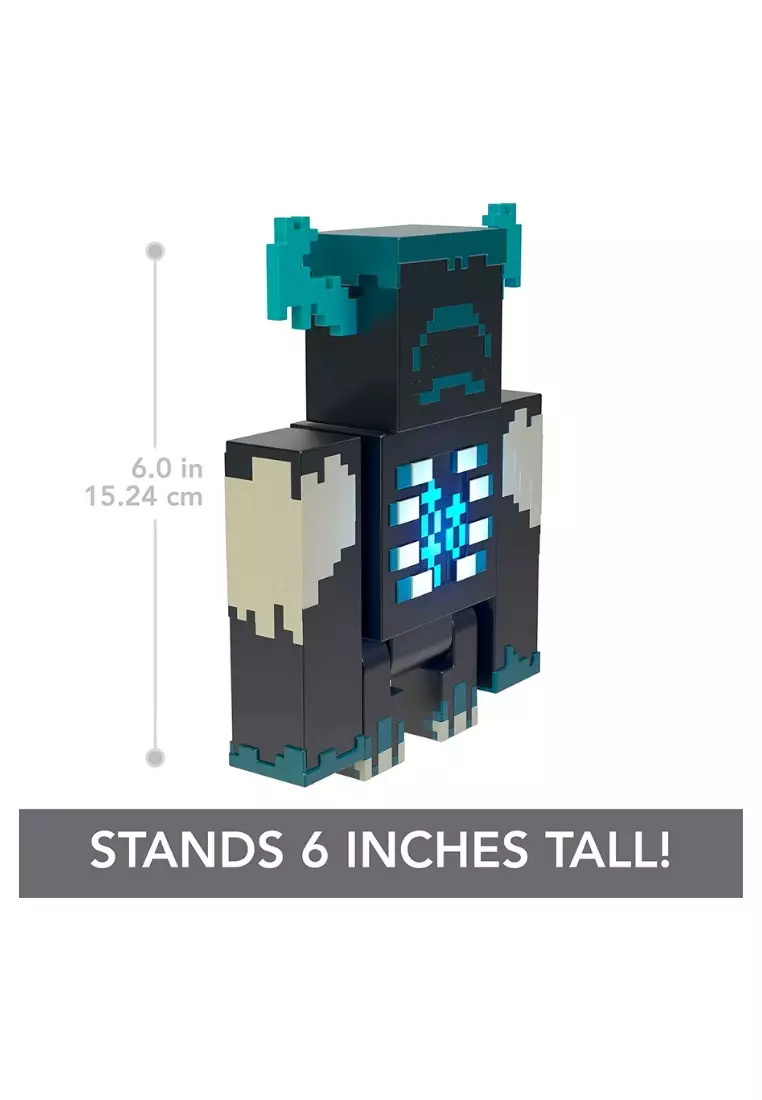Buy Minecraft Minecraft Toys Warden Action Figure with Lights, Sounds