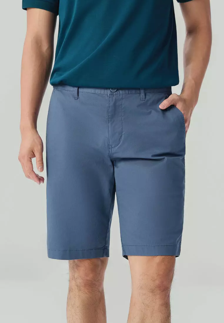 Men's Slim Tapered Hidden Comfort Bermuda Shorts 01106202
