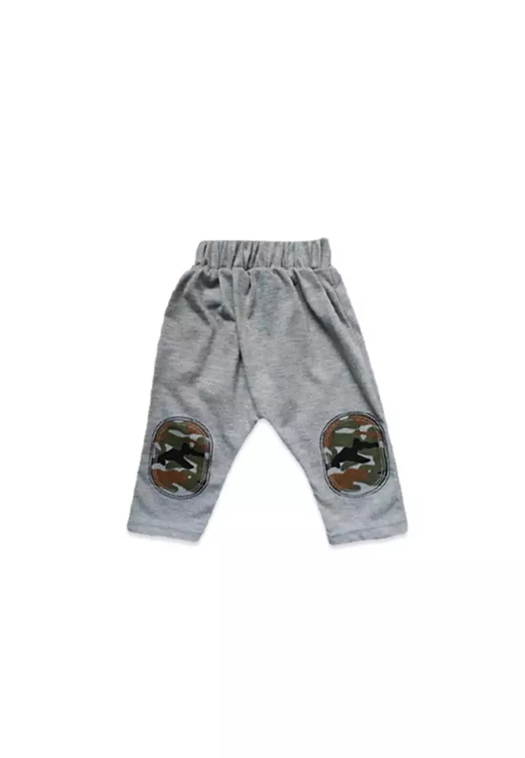 Skabe Pakaian Bayi Anak Laki Laki Baju Atasan Oblong Lengan Pendek Motif Universe Army Setelan Kaos Celana 3/4 All Size Warna Tua Untuk Usia 12 Bulan Hingga 18 Bulan 3048