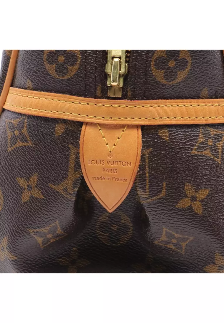 Louis Vuitton Brown, Pattern Print Monogram Montorgueil GM