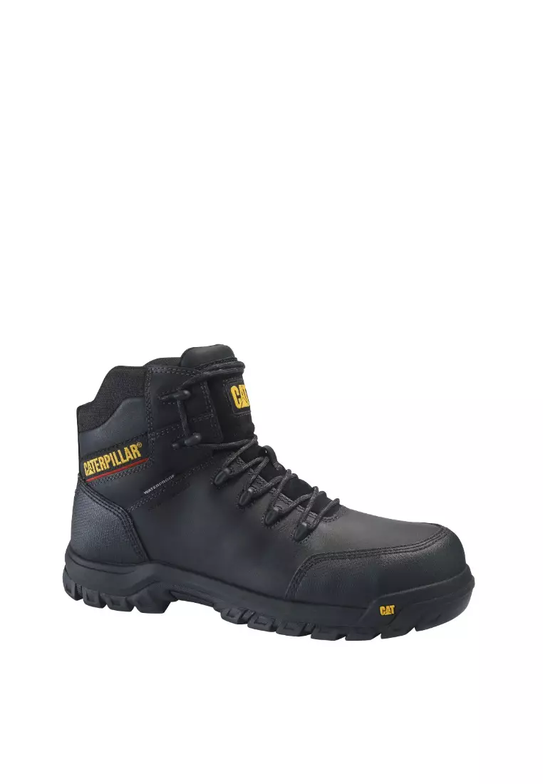 Caterpillar Men's Resorption Waterproof Composite Toe Work Boot - Black (P90976)