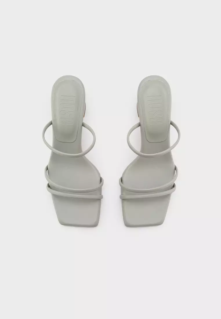 CLOUDFOAM STRAPPY BLOCK HEEL SLIDE