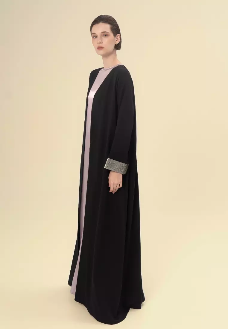Fasha Open Abaya Set