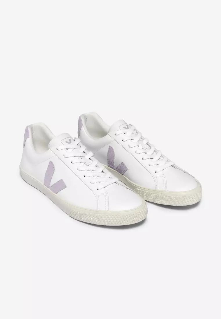 Esplar Leather White Parme Sneakers