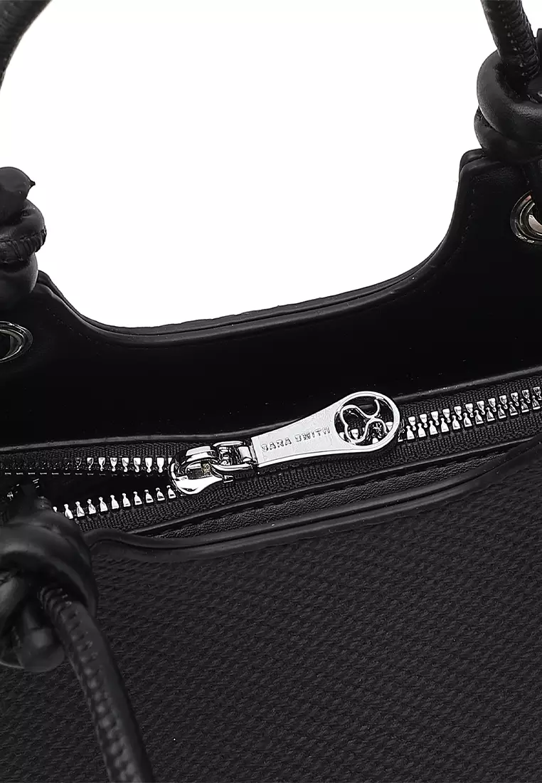 Women's Top Handle Bag / Sling Bag / Crossbody Bag / Shoulder Bag - Black