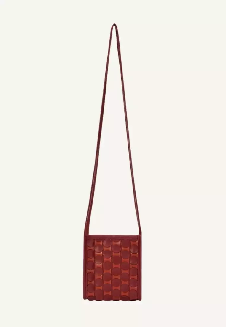 Kwani Handmade Weaving Tote Mini Reddish