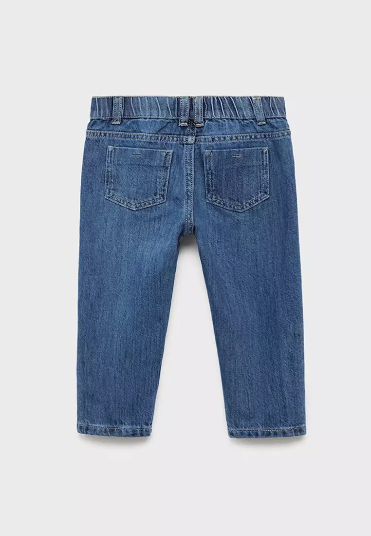 Straight Cotton Jeans