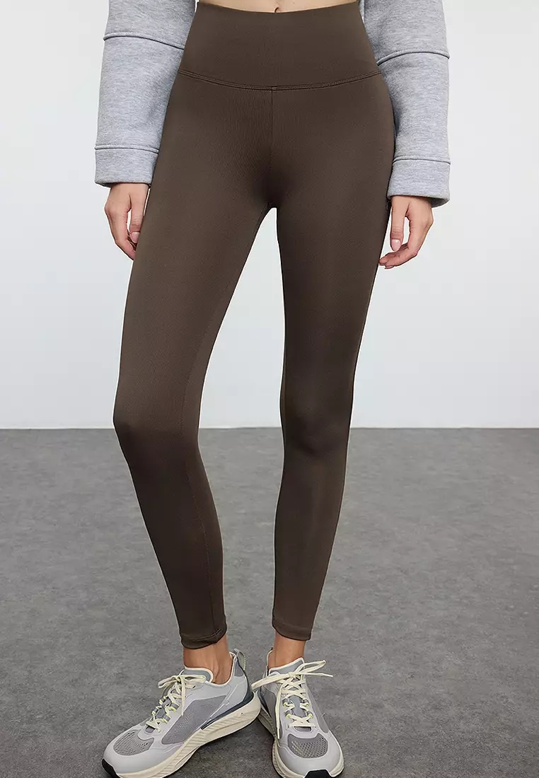 Wide Waist Elastic Extra Recovery Full Length Sports Leggings