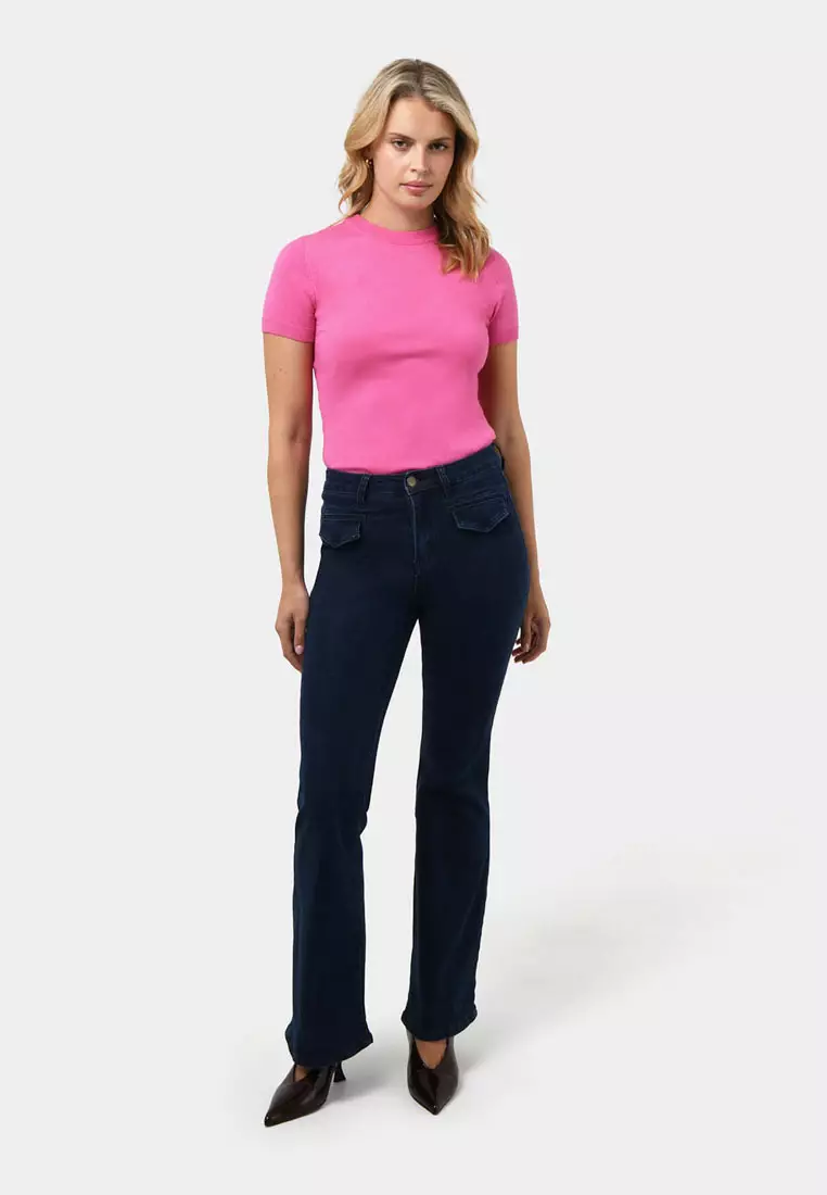 Catherine Short Sleeve Knit